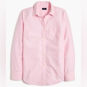 J CREW FACTORY | Pink Button Up Oxford Shirt in Signature Fit L 🌸